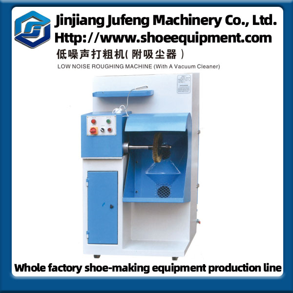 Low noise roughing machine (With a vacuum cleaner)